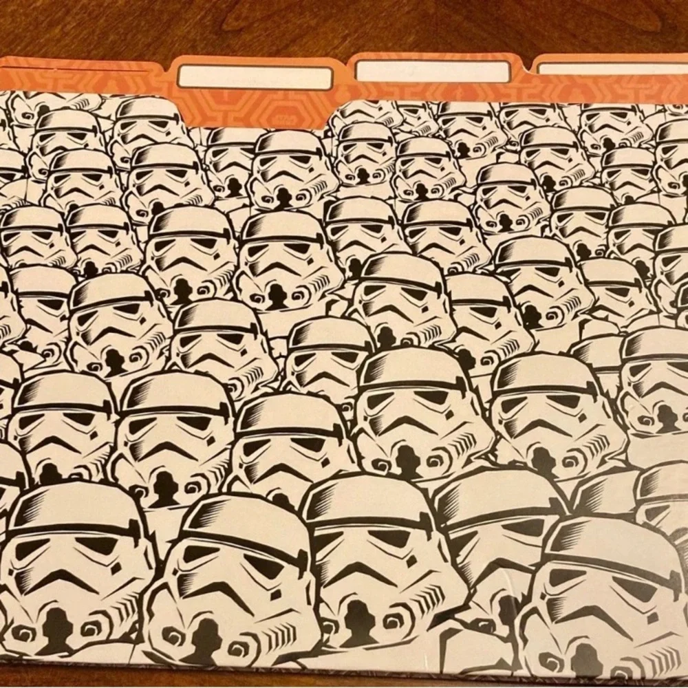 Eureka® Star Wars™ Super Troopers File Folders, Packs of 4 NWOT